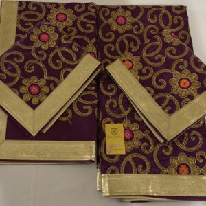 Rumala Sahib – Premium Silk with Gold Embroidery