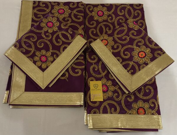 Rumala Sahib – Premium Silk with Gold Embroidery